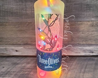 Three Olives Cake Multi Color Light Lamp Nightlight 21st Birthday Gift