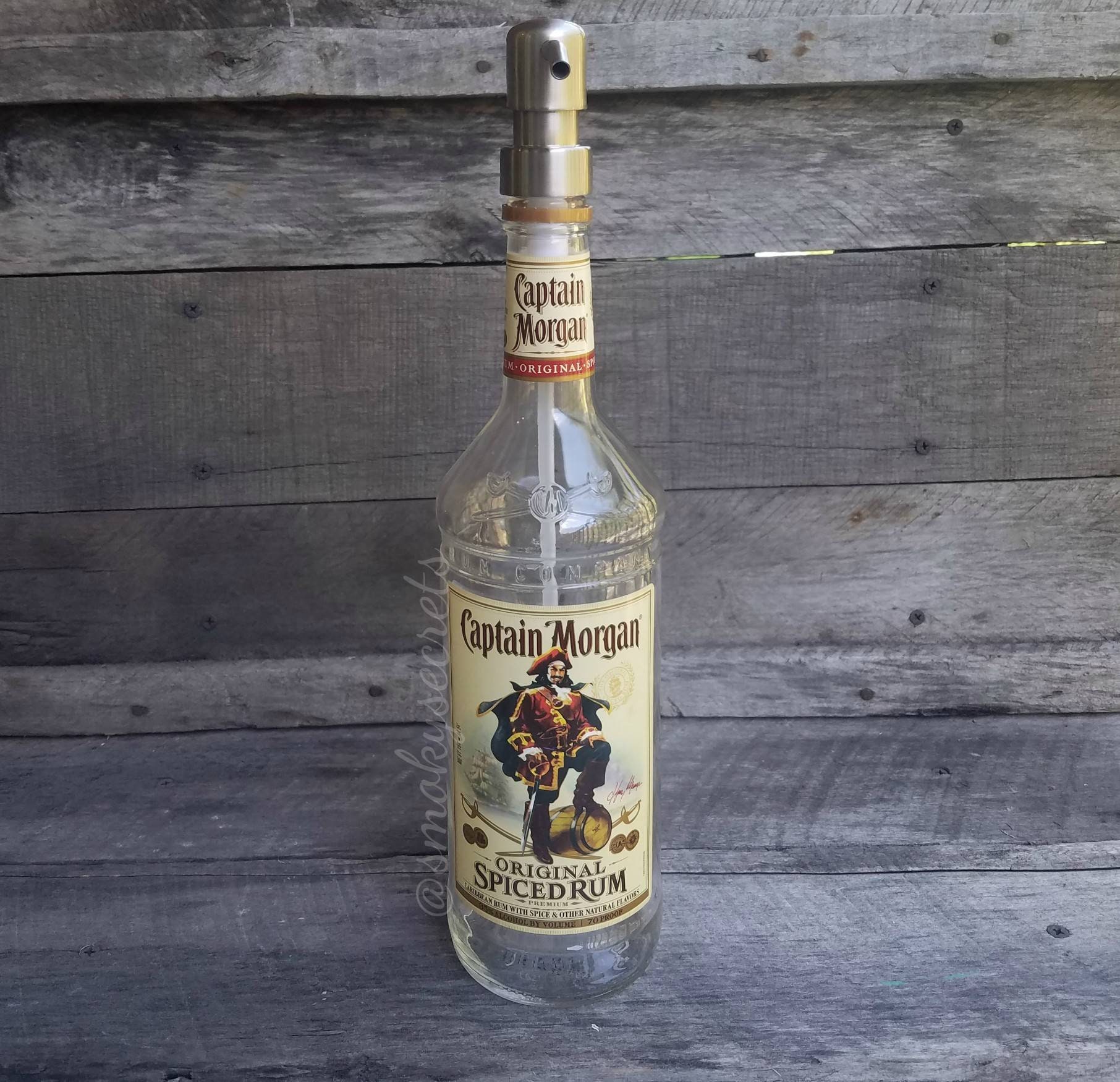 Captain Morgan Seife Lotion Edelstahl Pumpe Spender Etsy
