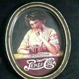 Vintage Pepsi-Cola beverage tray