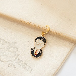 Wizard Stitch Marker, Wizard Progress Keeper, Wizard Charm, Wizard Stitch maker for knitting and crochet, Wizard Zipper Pull Charm
