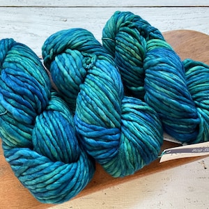 Malabrigo RASTA - SOLIS |Super Bulky Yarn, Single Ply, 100% Merino Wool, Malabrigo Yarn, Gift for Knitters or Crocheters