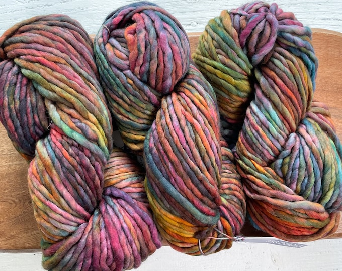 Malabrigo RASTA DIANA super Bulky Yarn, Single Ply, 100 Merino Wool