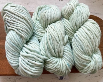 Malabrigo RASTA - PEPINO / Hilo supergrueso, una sola capa, 100 % lana merino, hilo Malabrigo, regalo para tejedores o crocheteros