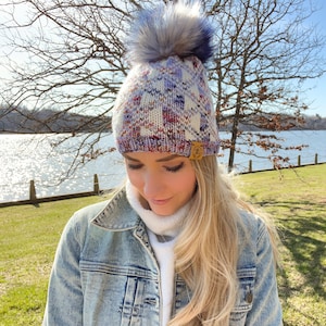 KNITTING PATTERN: the Mindful Beanie /knit Hat Pattern Worsted, Light