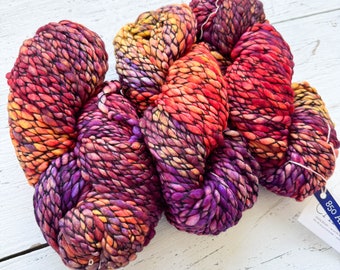 Malabrigo CARACOL - ARCHANGEL |Super Bulky Yarn, Plied, 100% Superwash Merino Wool, Malabrigo Yarn, Gift for Knitters or Crocheters