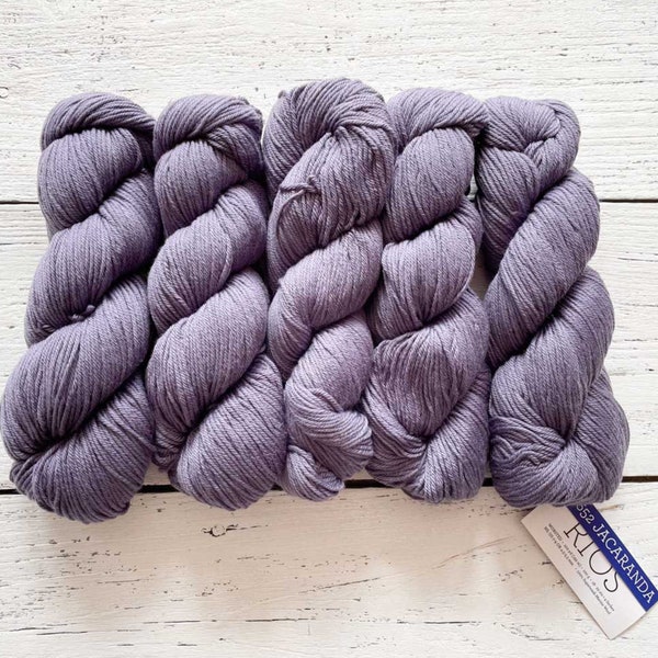 Malabrigo RIOS - JACARANDA | Worsted Weight Yarn (4) ,4 Ply, 100% Superwash Merino Wool, Malabrigo Yarn, Gift for Knitters or Crocheters