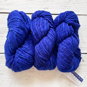 Malabrigo RASTA - MATISSE BLAU |Einfädiges Garn, einfädig, 100% Merinowolle, Malabrigo Garn, Geschenk für Strickerinnen oder Häkelinnen
