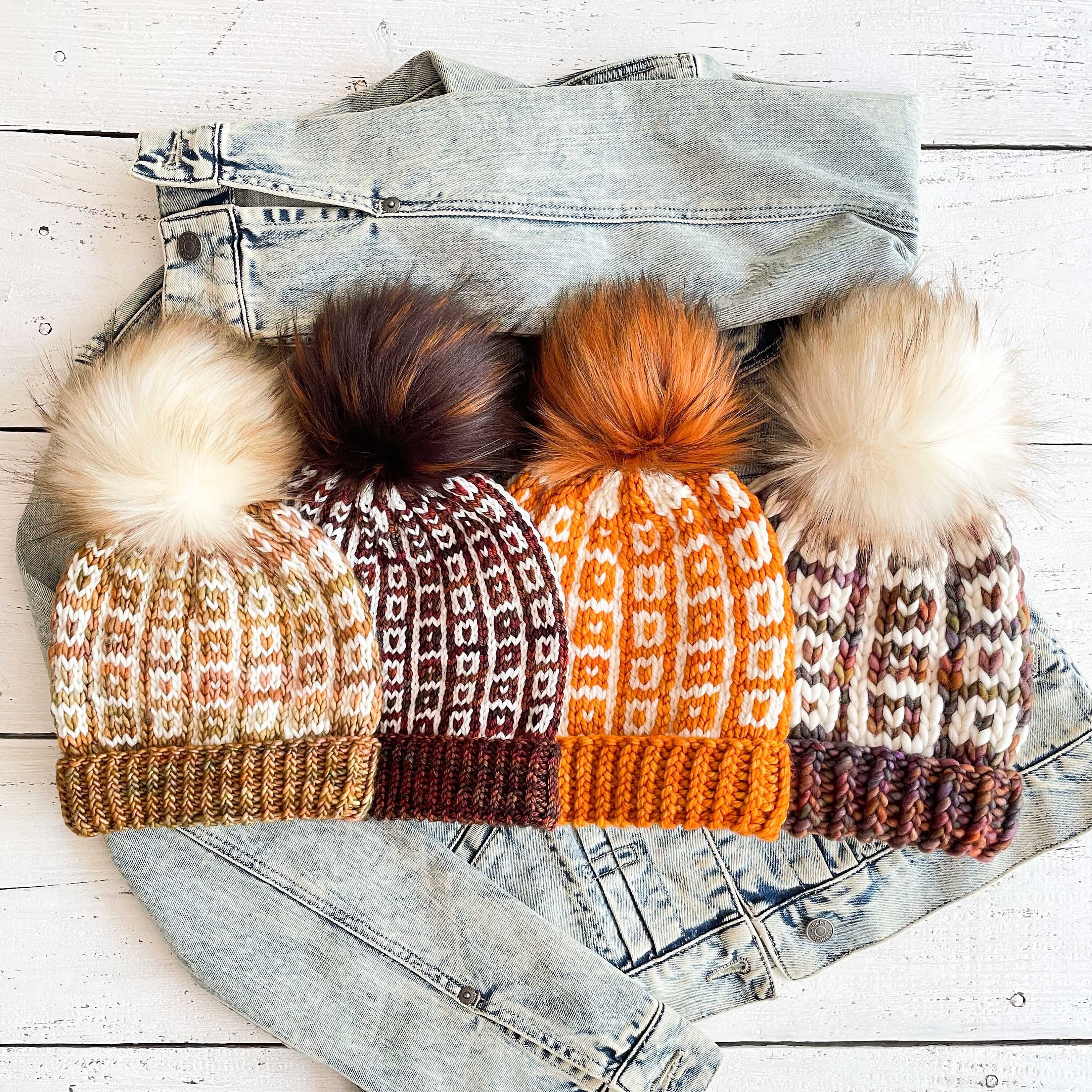 KNITTING PATTERN: the Love Squared Beanie /knit Hat Pattern KNITTING PATTERN: the Love Squared Beanie /knit Hat Pattern