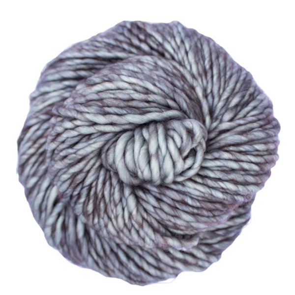 Malabrigo NOVENTA - Cape Cod Grey | Heavy Bulky Yarn, Single Ply, 100% Superwash Merino Wool, Malabrigo Yarn, Gift for Knitters or Crocheter