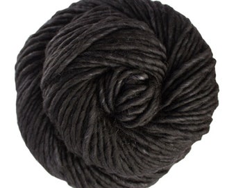 Malabrigo NOVENTA - BLACK FOREST | Heavy Bulky Yarn, Single Ply, 100% Superwash Merino Wool, Malabrigo Yarn, Gift for Knitters or Crocheter