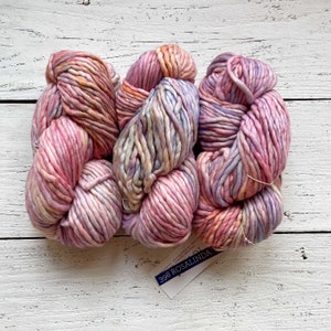 Malabrigo RASTA - ROSALINDA |Super Bulky Yarn, Single Ply, 100% Merino Wool, Malabrigo Yarn, Gift for Knitters or Crocheters