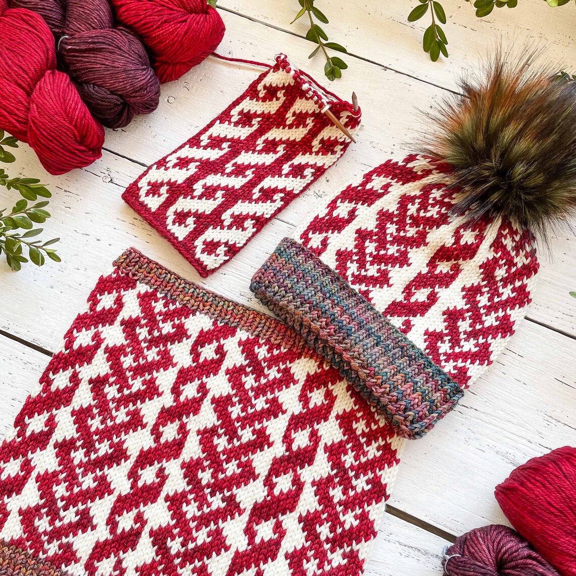 KNITTING PATTERN: Looks Like Cables Collection / 5 Knitting Patterns ...