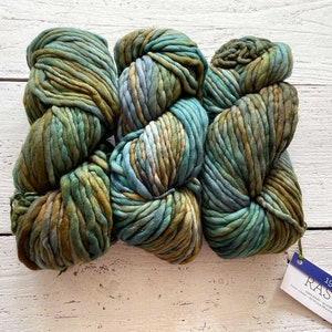 Malabrigo RASTA - DRACO |Super Bulky Yarn, Single Ply, 100% Merino Wool, Malabrigo Yarn, Gift for Knitters or Crocheters