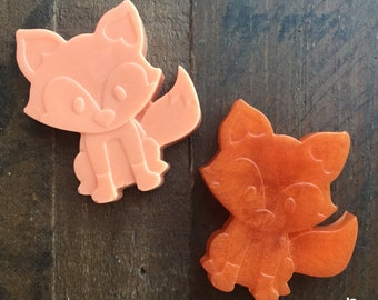 80 Fox Soaps {40 Soap Favors} Woodland Baby Shower, Baby Shower Favors, Soap Favors