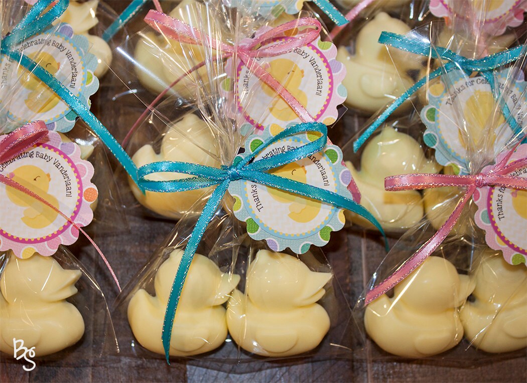 10 Rubber Duckie Soaps (5 Favors), Shower Favors, Reveal Party Favors, Duck Soaps, Pink & Blue Duckies