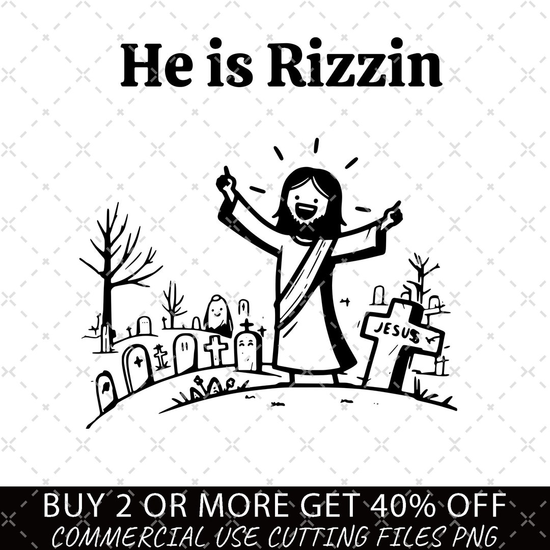 He is Rizzin' PNG, Funny Easter Png, Jesus Playing Basketball Png ...