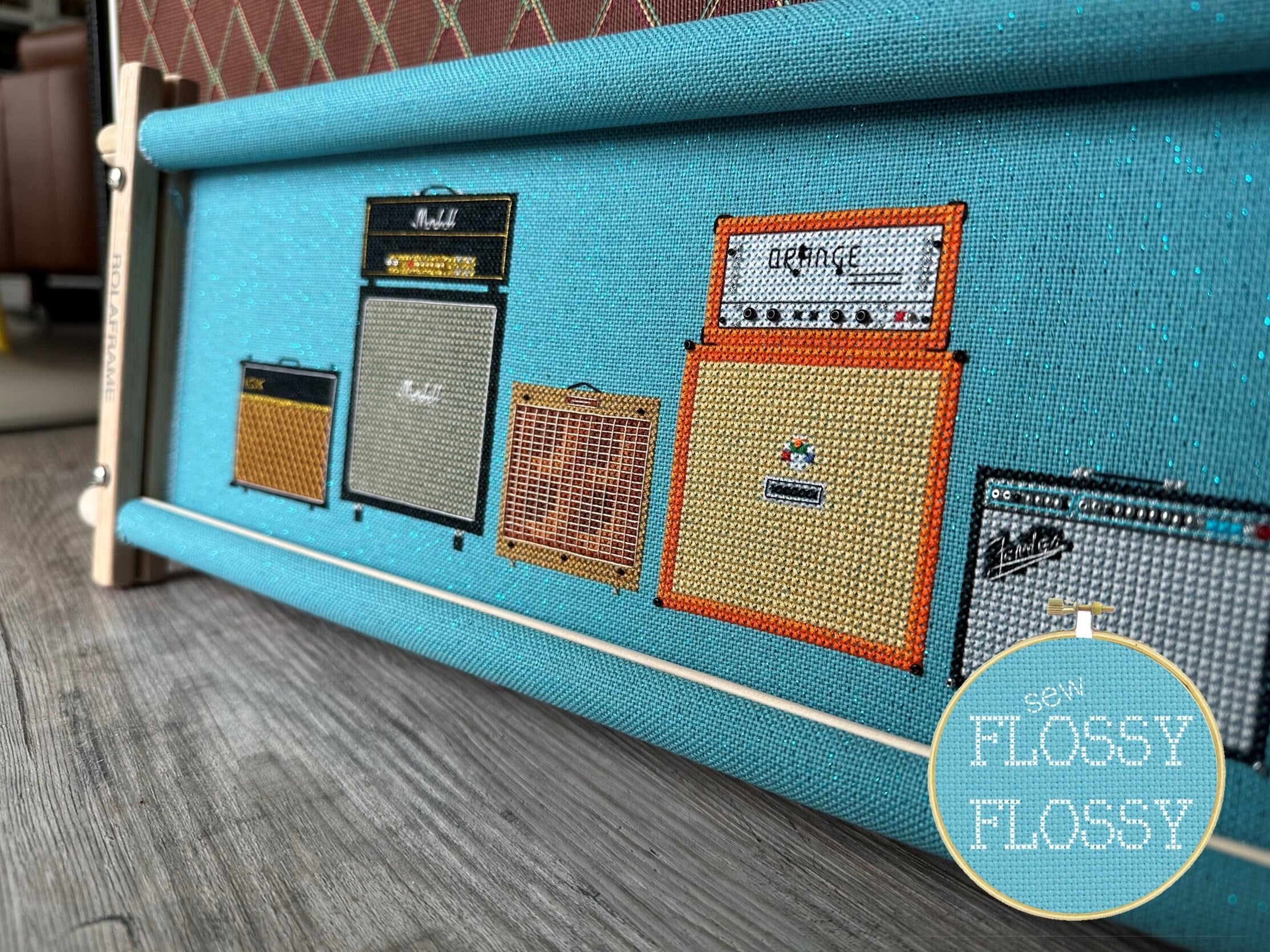 Vox Pattern Amp Legends (vintage Vox, Marshall, Fender, Orange) - Cross Stitch ...