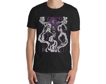 T-shirt Unisex scheletro evocatore