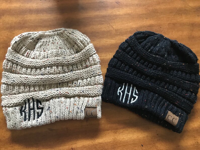 Messy Bun Beanie Messy Bun CC Beanie 