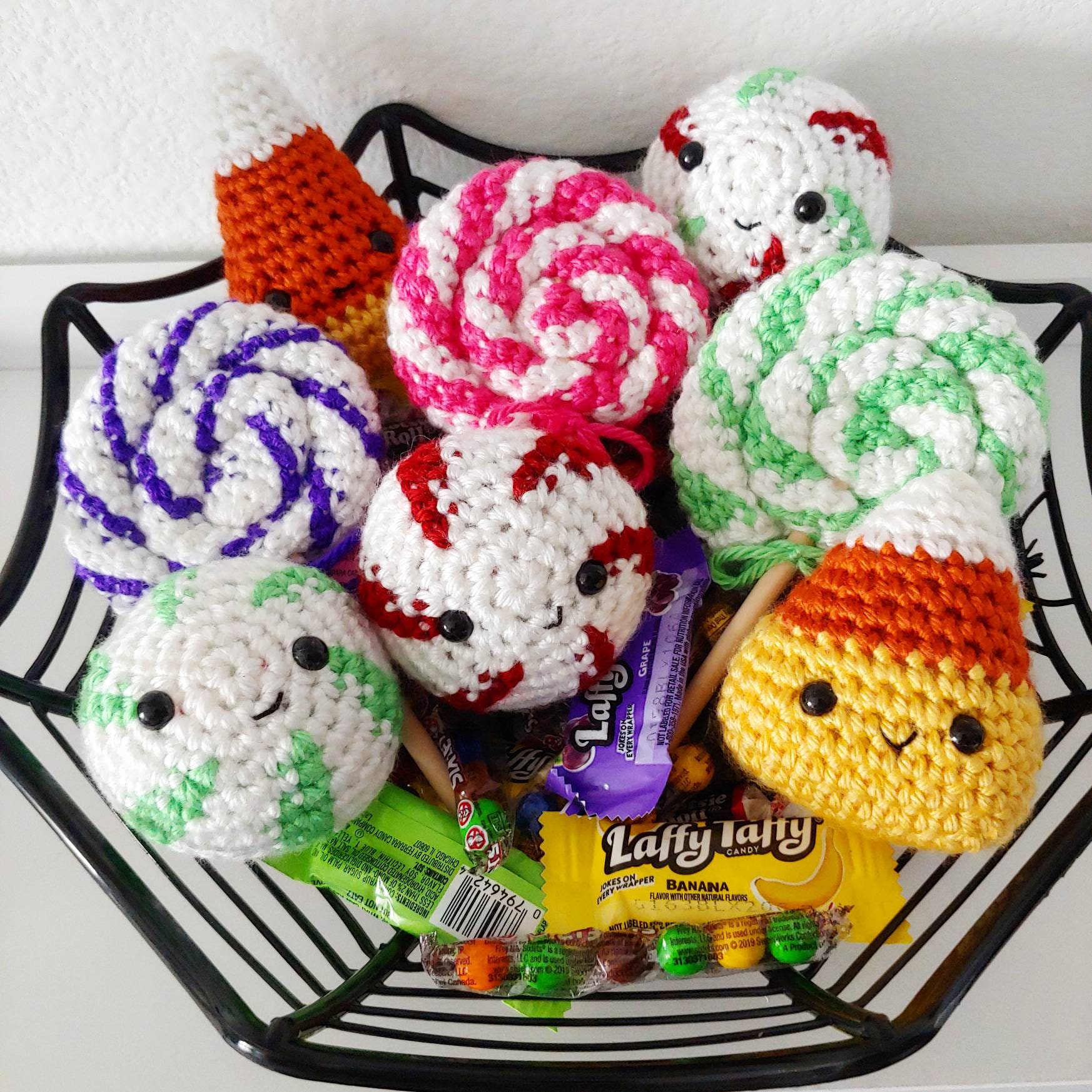 Crochet Candy Corn Pattern - Kawaii Halloween Amigurumi - Easy Beginner ...
