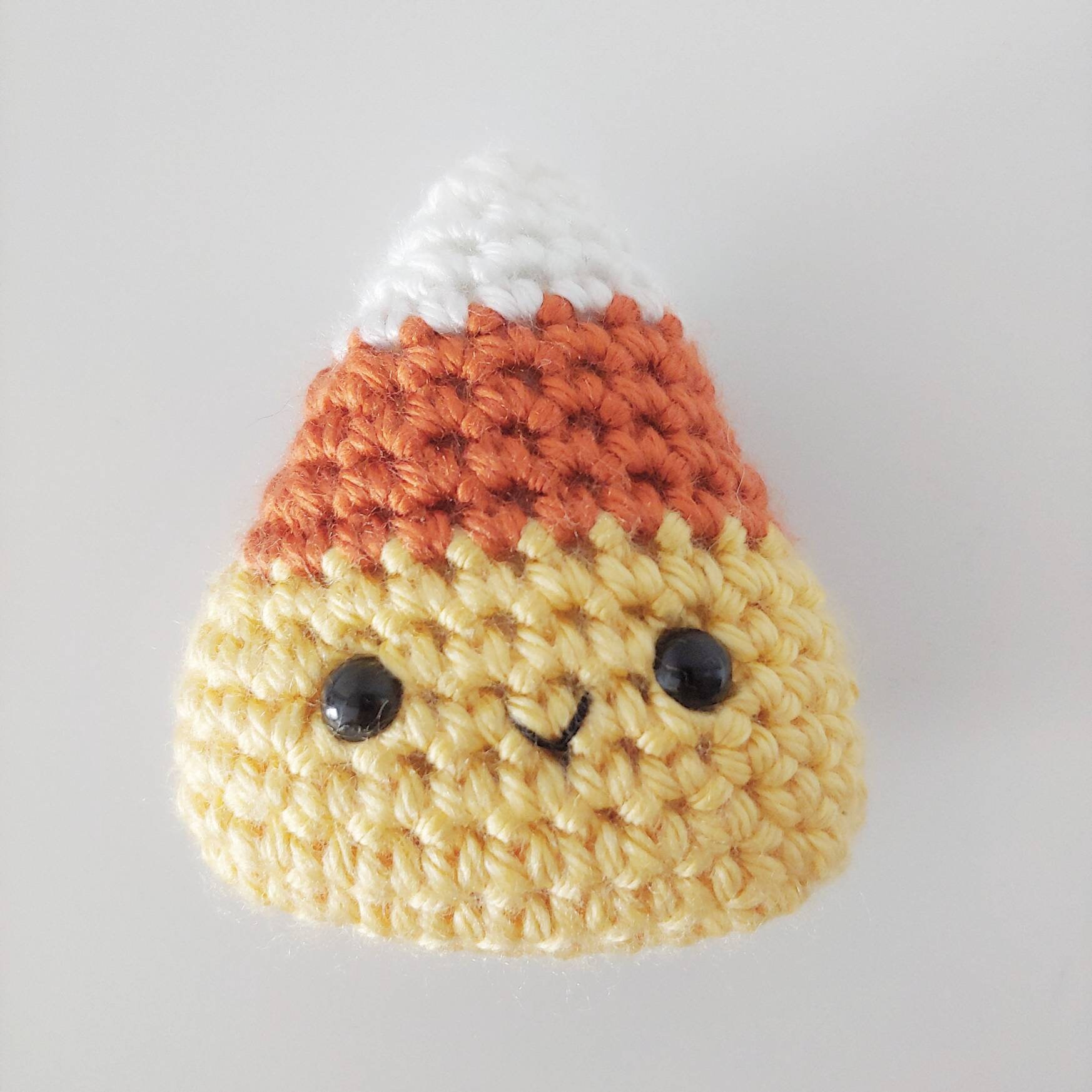 Crochet Candy Corn Pattern - Kawaii Halloween Amigurumi - Easy Beginner ...
