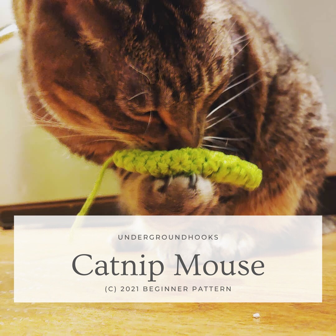 Catnip Mouse Pattern - Crochet Cat Toy - Easy Beginner Mice Toys - DIY ...
