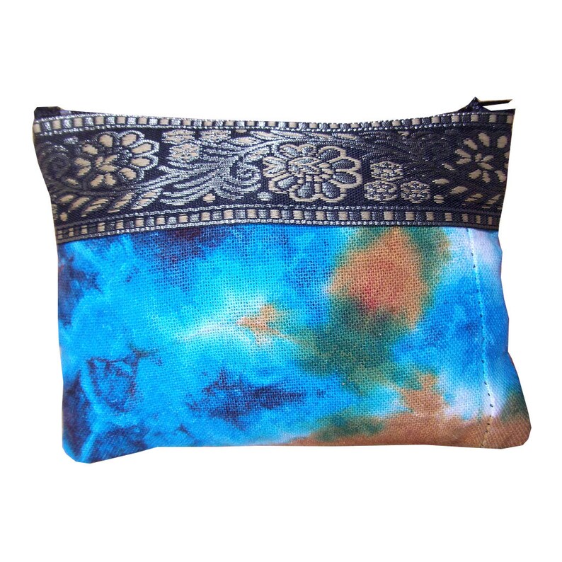 Tie Dye Purse Wallet Coin Purse Hippy Festival Boho Purse