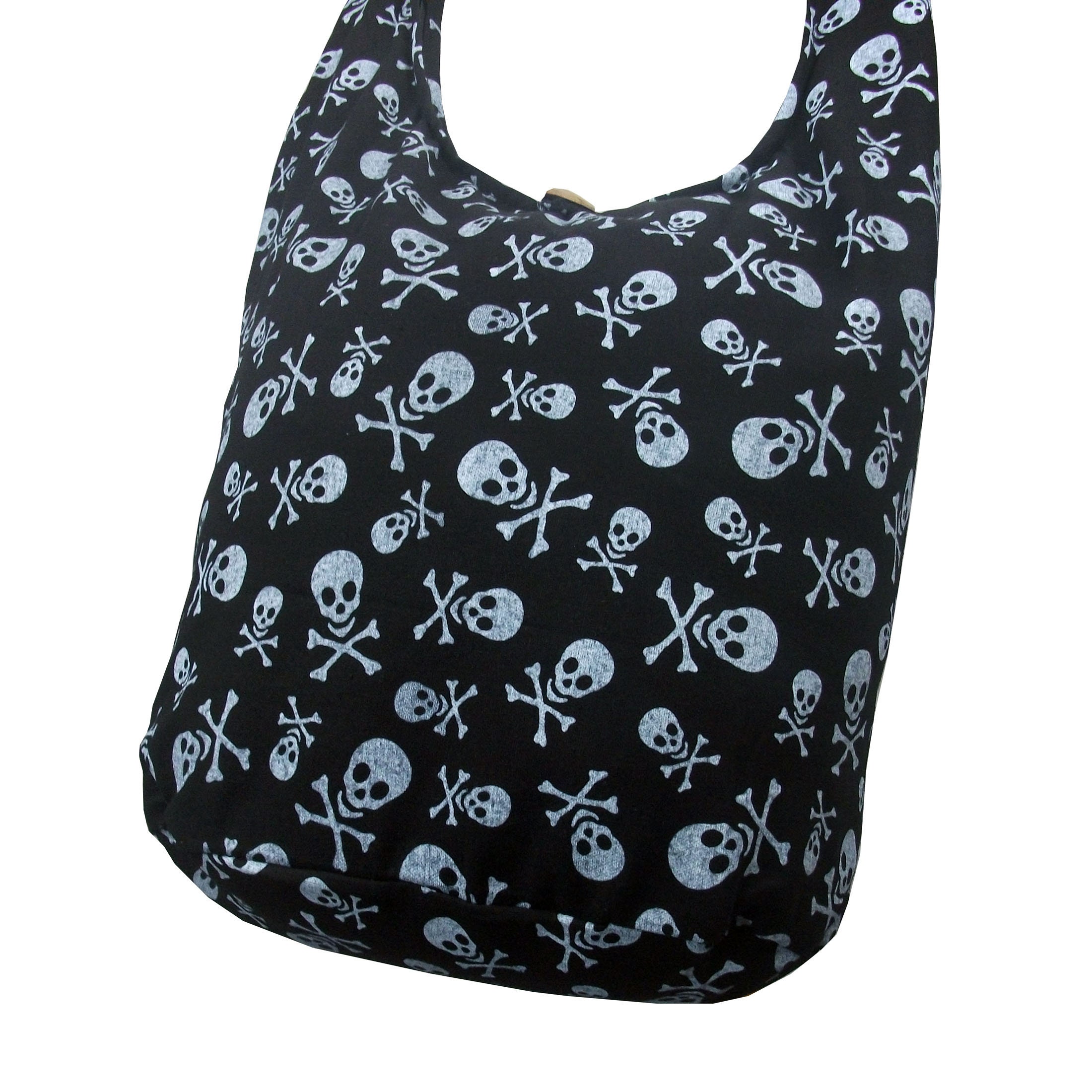 Sletend Small Crossbody Bag Gothic Skull Sling Bag For Women Men, Mini  Messenger Bag Shoulder Handbag With Adjustable Straps