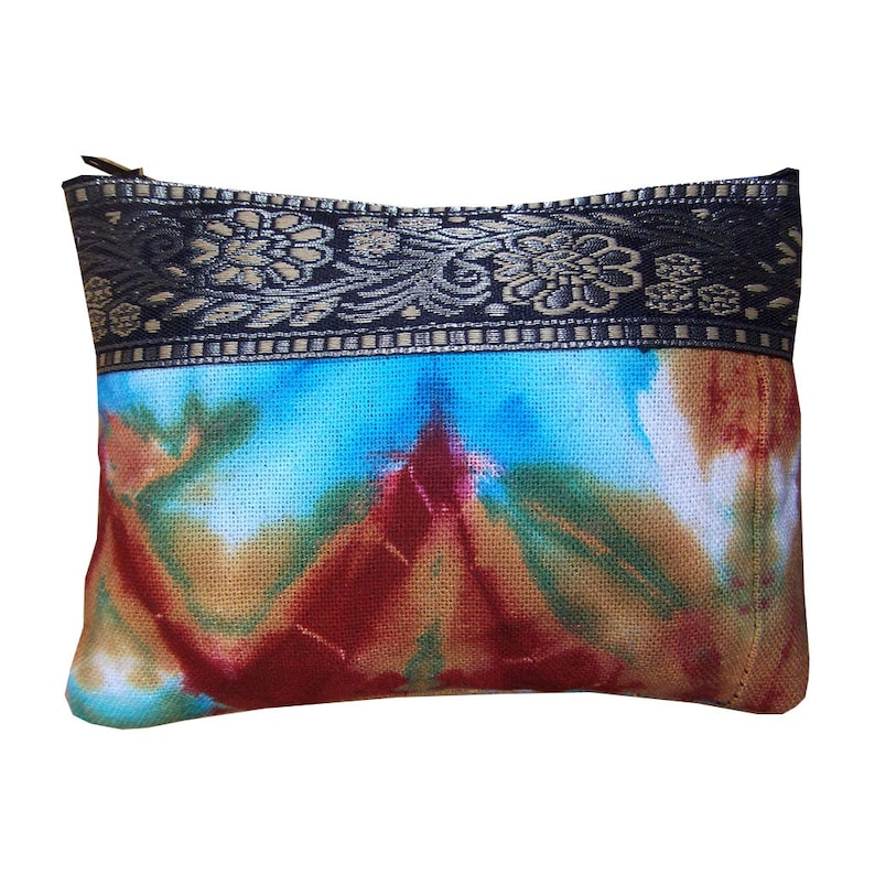 Tie Dye Purse Wallet Coin Purse Hippy Festival Boho Purse