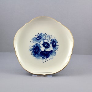 Meissen Plate Blue Crossed Swords Plate Flowers Motive Hand - Etsy