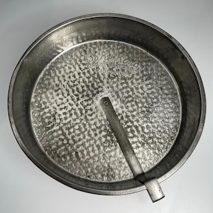 Bake King of Bakeware Okrągła forma do ciasta 8" z łatwym do wyjęcia suwakiem Teksturowana, vintage
