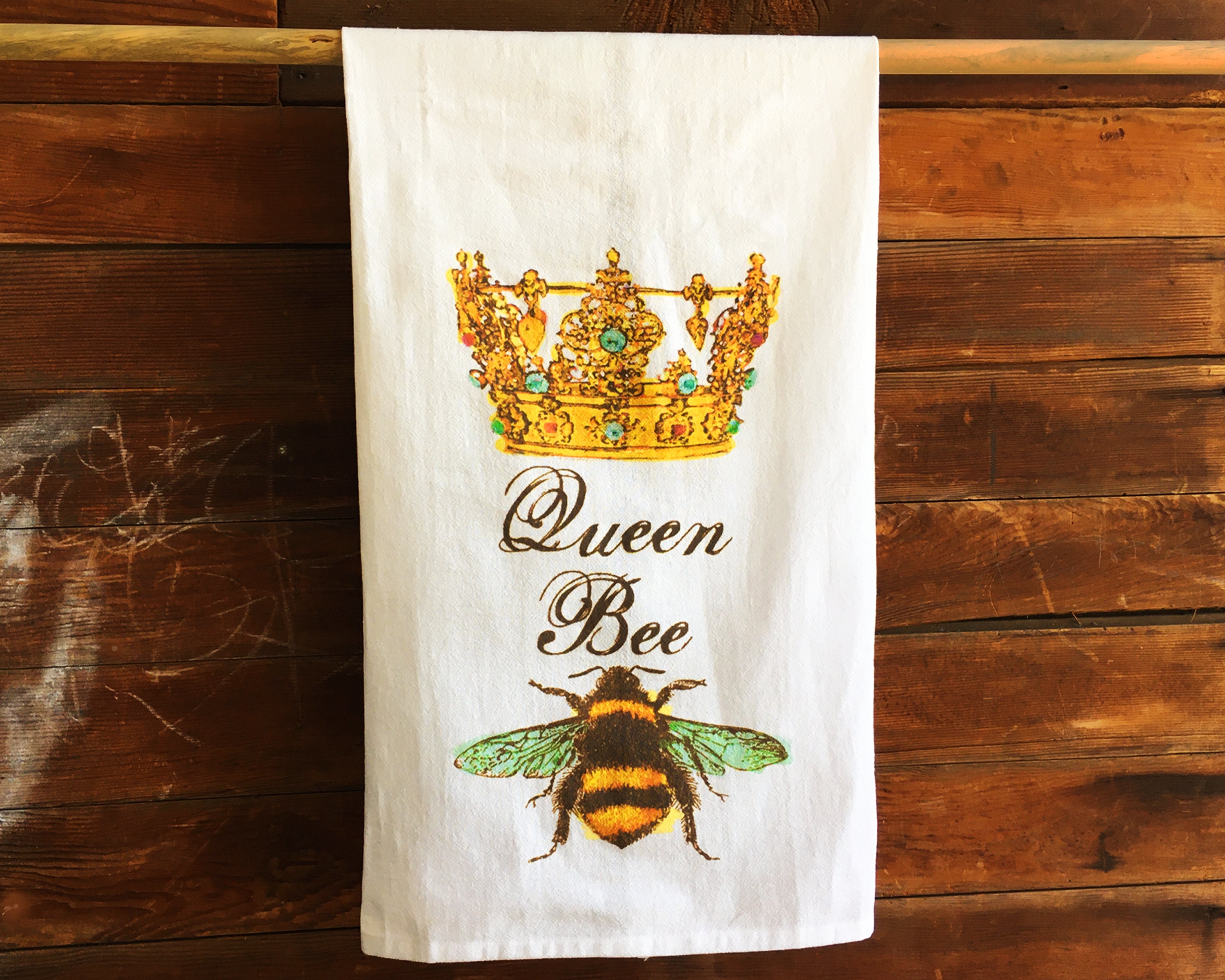 Sad Bee Save the Bees Towel