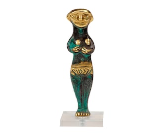 Bronze Goddess Astarte,Fertility Goddess,Greek Goddess