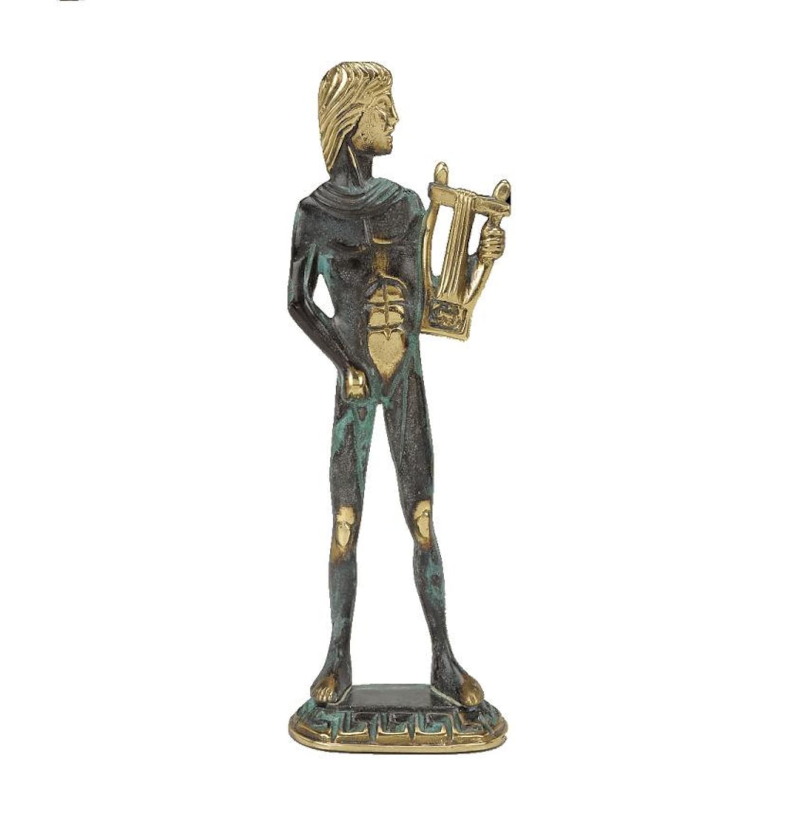 Handmade Bronze Apollo Statue, Greek Mythology Art, Home Decor - Etsy