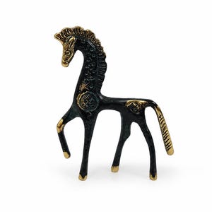 Ancient Greek Horse Statue | Handmade Bronze Horse Sculpture | Greek Mythology Decor | Museum Replica | Greek Art Gift | Home Office Decor