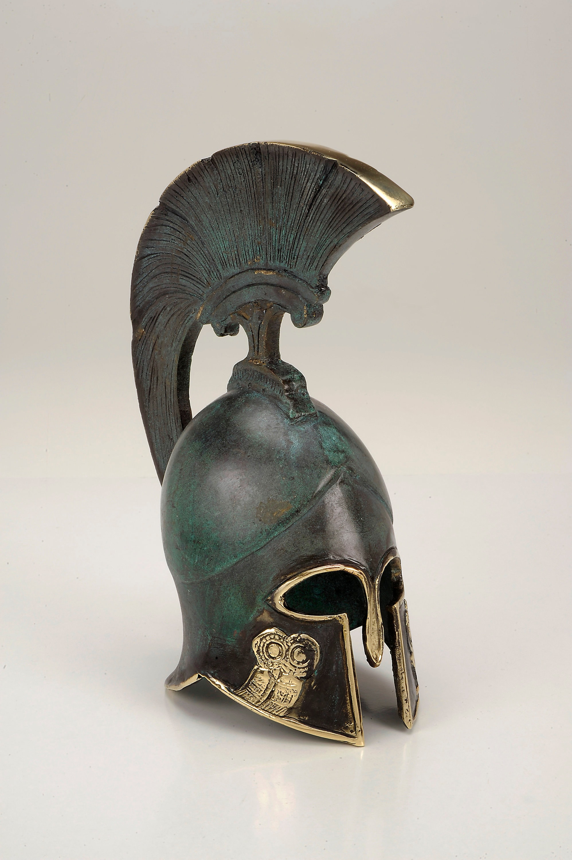 Bronze Ancient Greek Helmet athena - Etsy