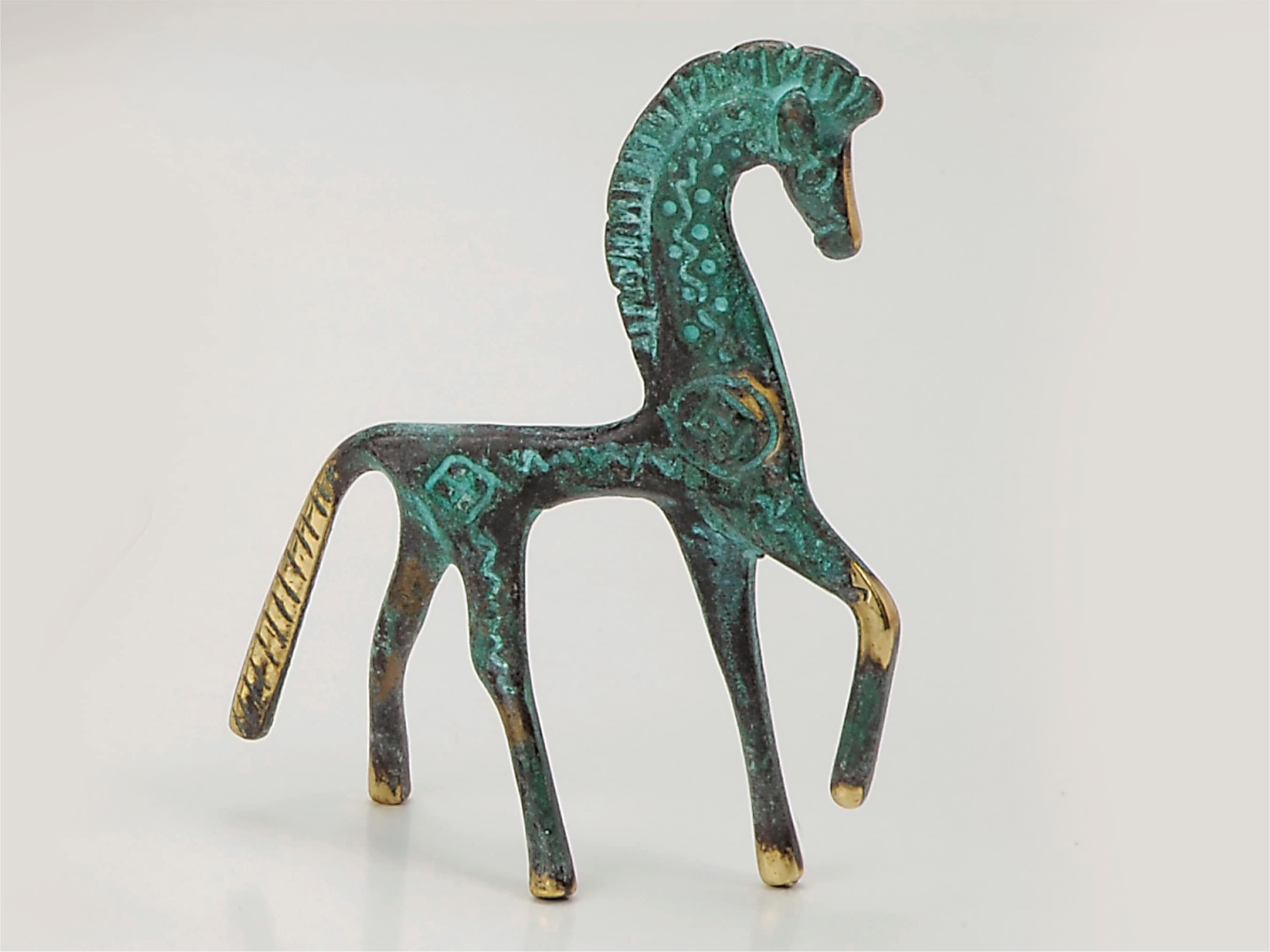 Bronze Ancient Greek Horse, Greek Mythology,Ancient Greek Art, Bronze Art Statue,Gift idea, Home Decor, Bronze Art