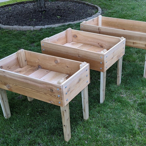 Eco Beds on Legs Elevated Bed on Legs Raise Gardening Bed Etsy