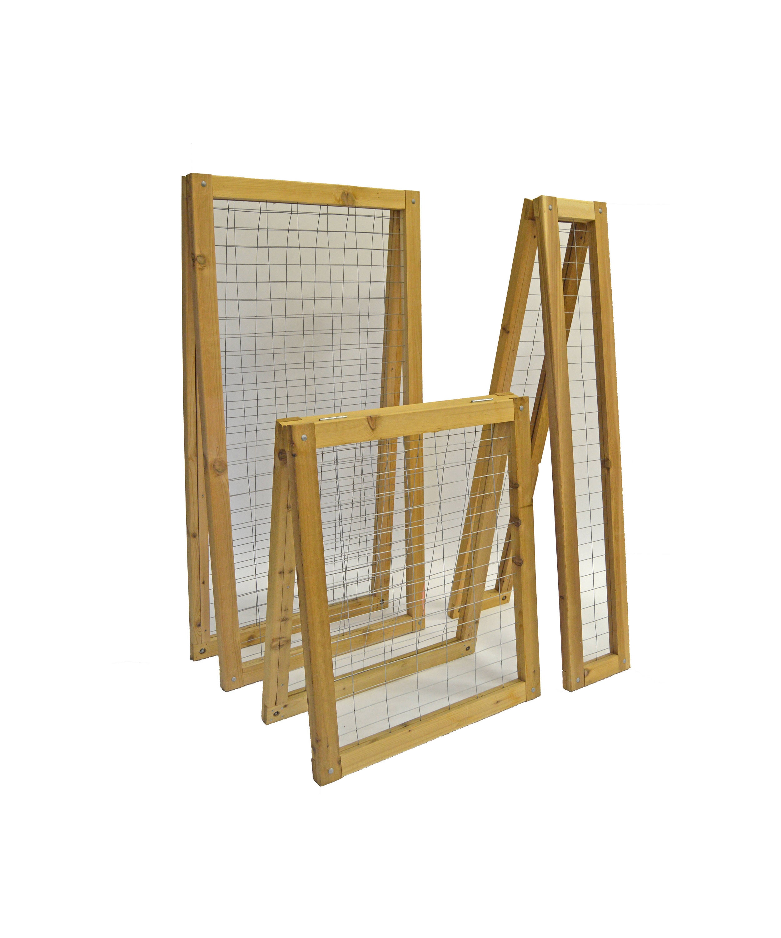 Premium Thick A-Frame wood Trellis, cedar trellises, Flower Support, Freestanding, Vegetable growing wall, lattice