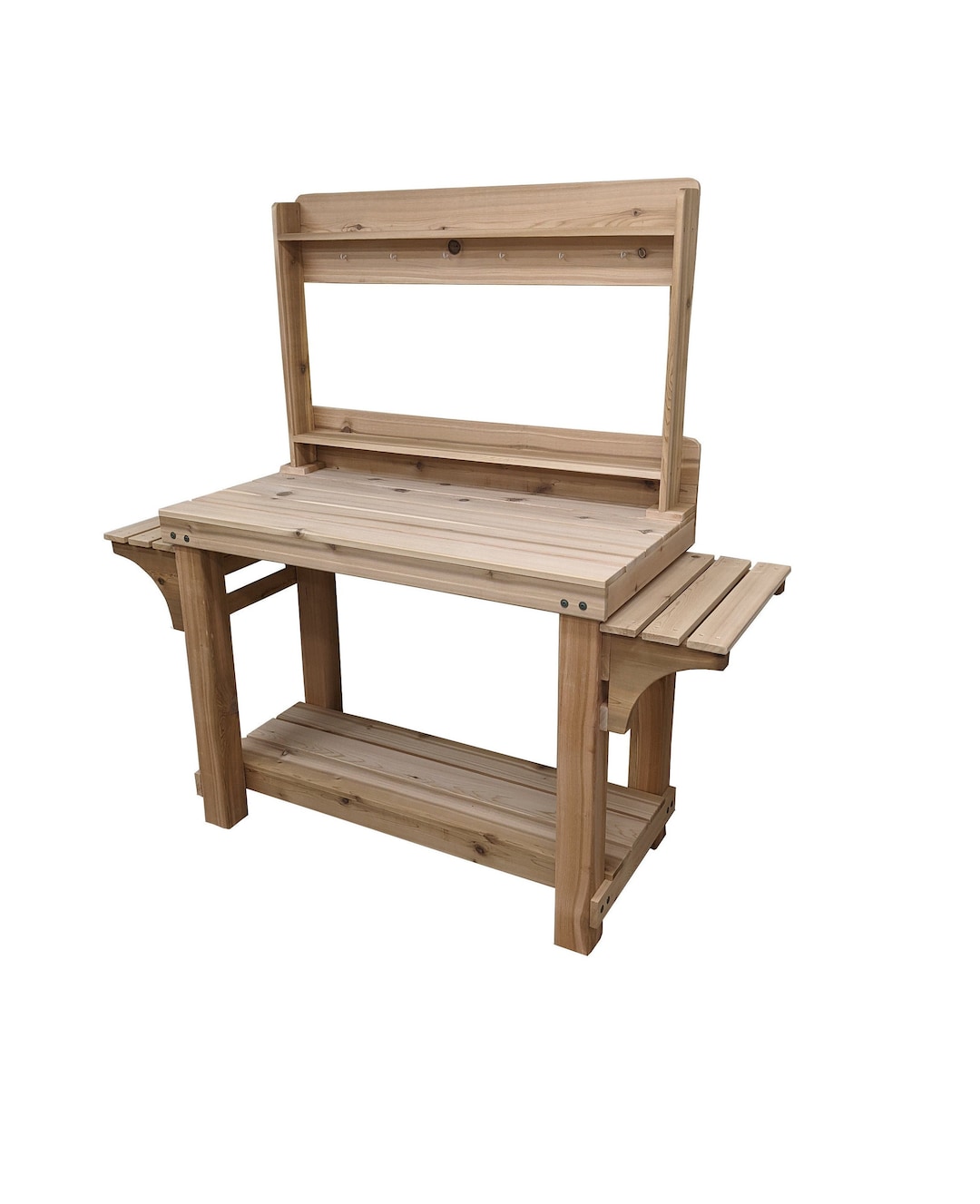 Cedar Potting Bench Deluxe, Planting Table, Garden Work Bench ,outdoor