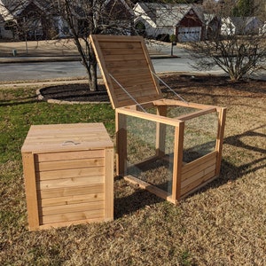 Compost Bin, Cedar composter, back yard composting , Organics , fertilizer  , Cedar gardening , recycling