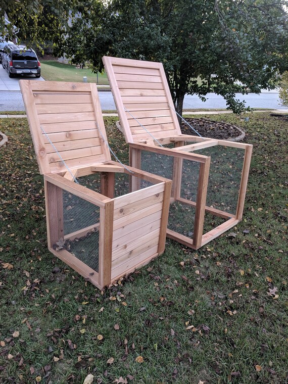 Compost Bin Composter Back Yard Composting Farmer D Etsy
