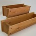 Cedar Window Box ,24' or 36' long ,Windowsill Planter ,succulent planter , flowers or vegetables. Decks, patios, fences
