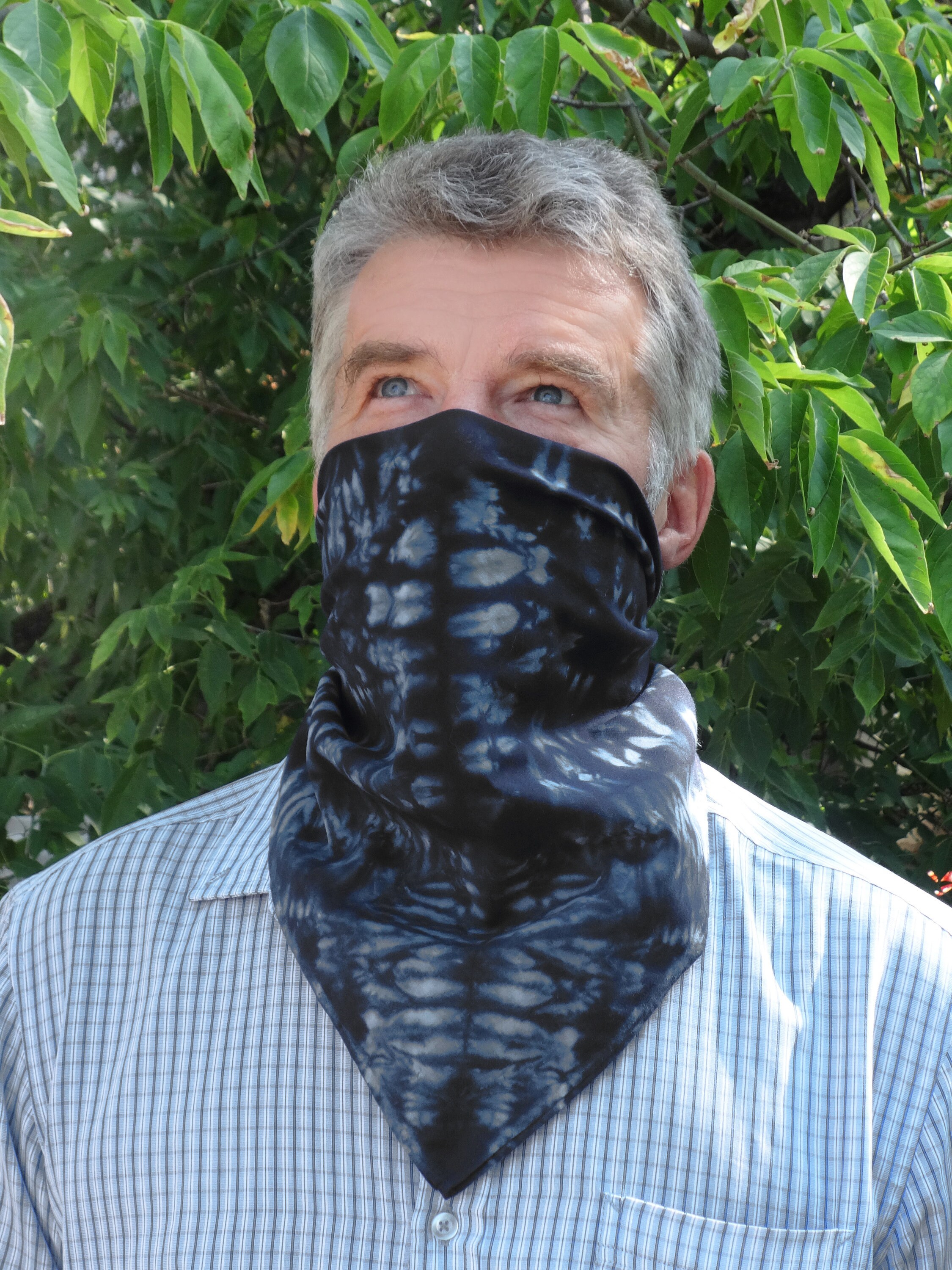 Unique gift for men with beard Cotton face mask bandana scarf Etsy