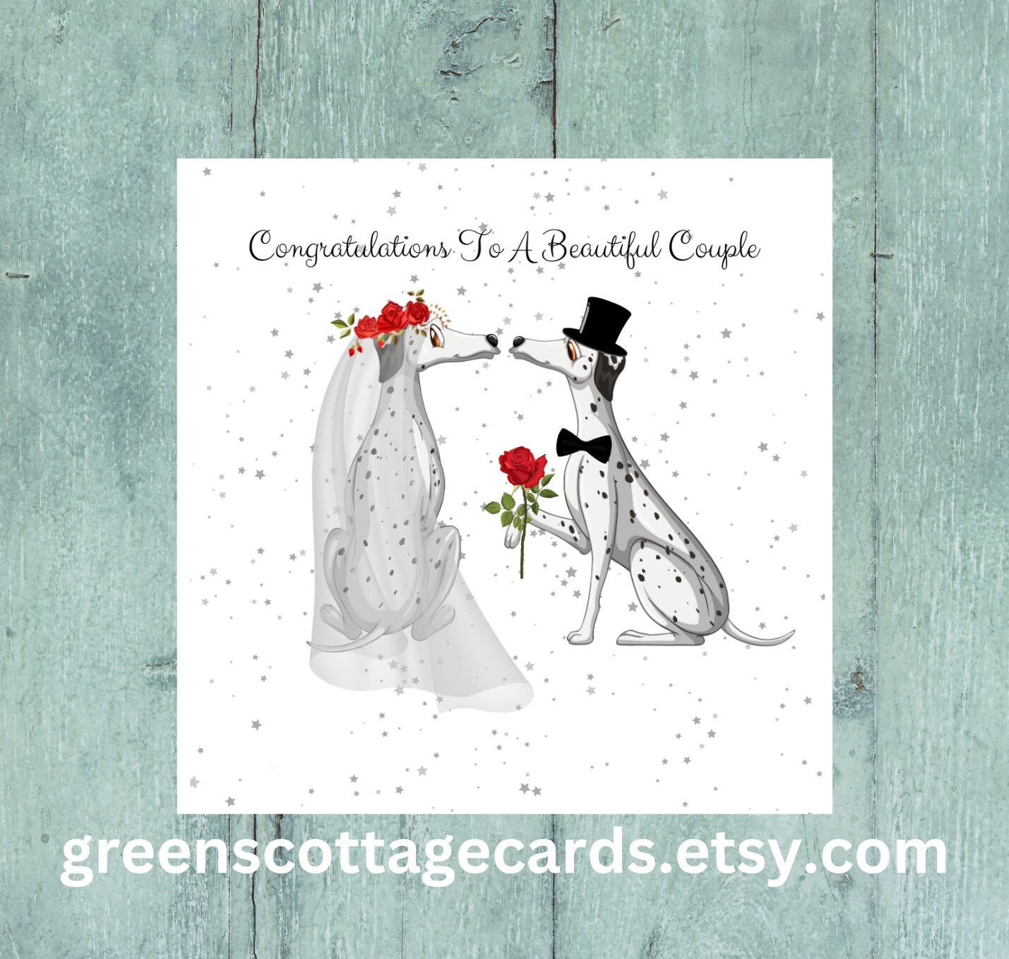 Personalized Dog Wedding Card, Humorous Dog Lover Gift - Etsy, image size:1429x1358