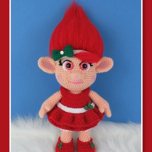 Troll Crochet pattern/Poppy Troll/Trolls/Branch Troll (English PDF file only, this is not the finished doll)