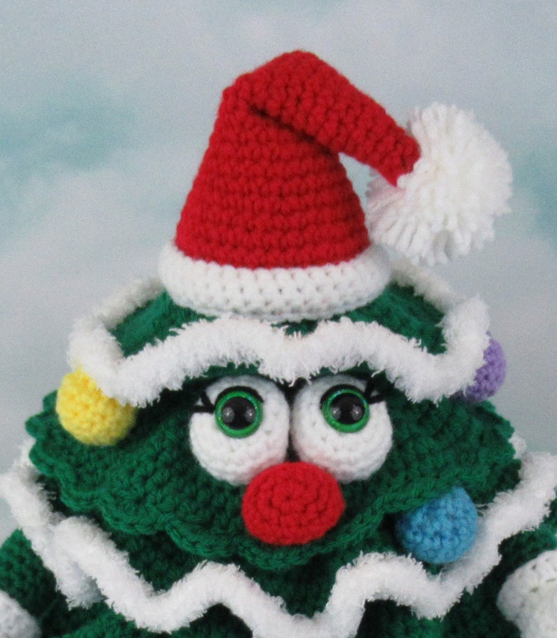 Christmas Tree Crochet Pattern English PDF file only, this is not the finished doll image 10