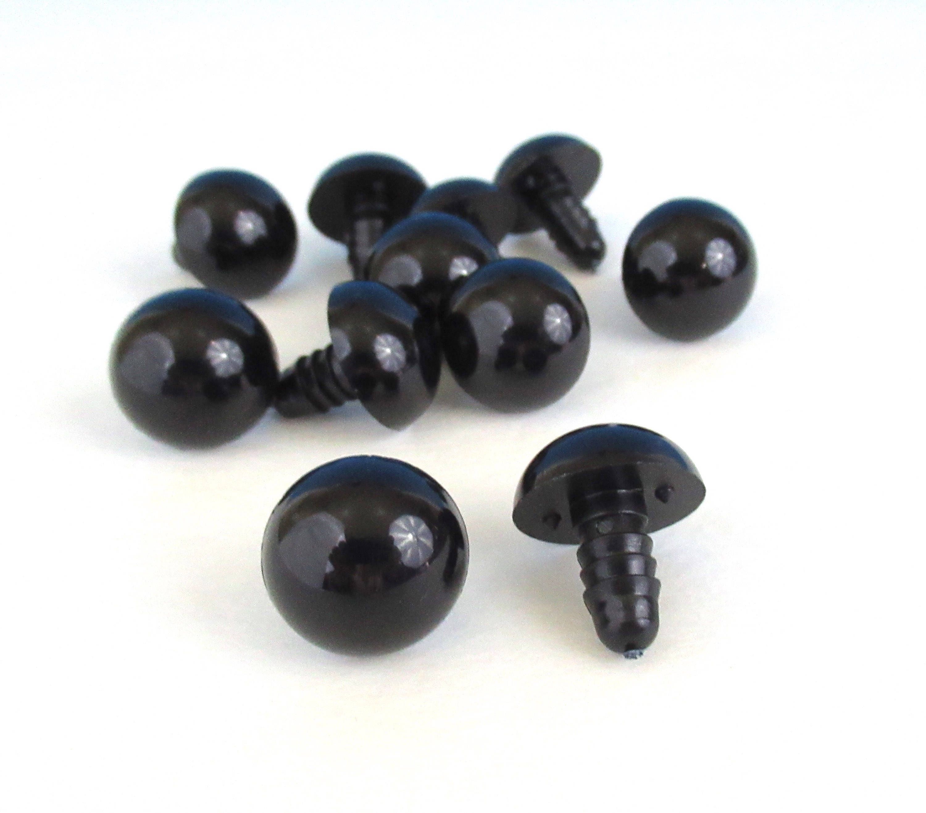 12mm BLACK Safety Eyes/animal Eyes/doll Eyes/craft Eyes/bear Etsy Canada
