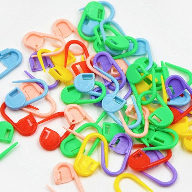 Locking Stitch Markers 30 Pieces/plastic Stitch Marker/crochet Etsy