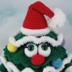 Christmas Tree Crochet Pattern English PDF file only, this is not the finished doll image 4